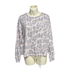 Como Vintage size medium Casual Women's Sweatshirt in Gray and Pink